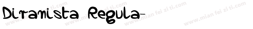 Diranista Regula字体转换